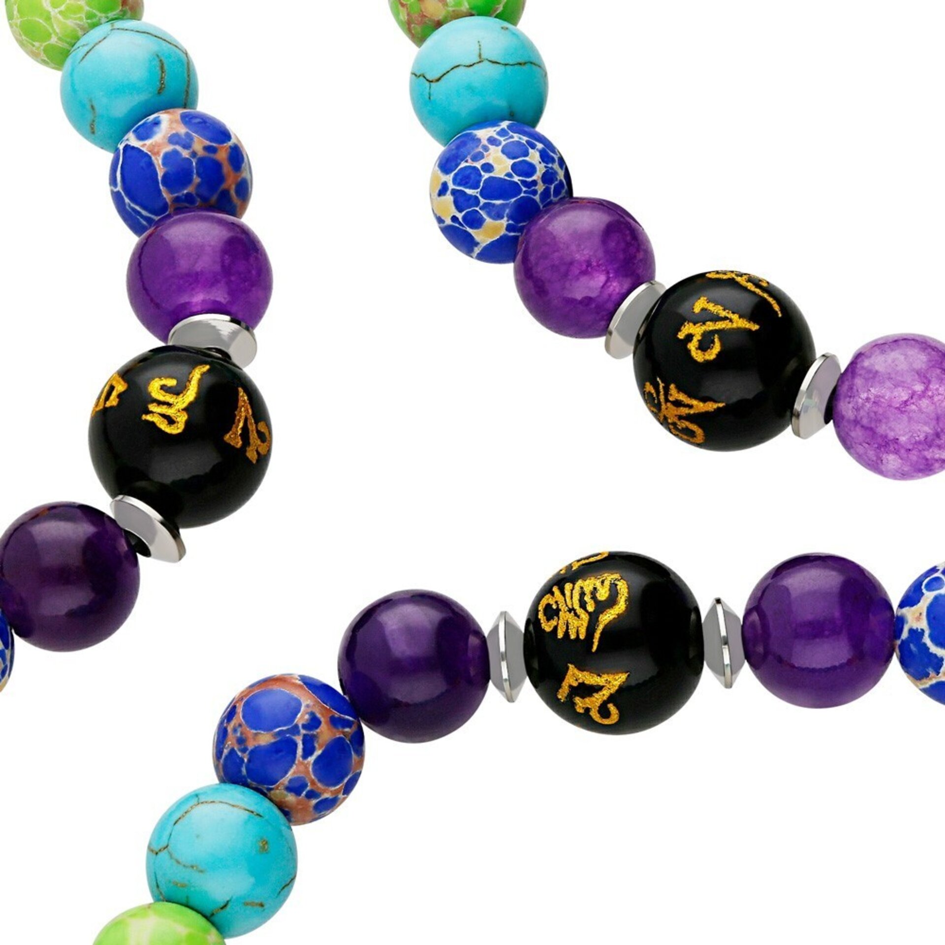 Pulsera Chakras Piedras Naturales - 4